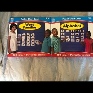 Pocket Chart Photo Cards - Words & Alphabet PK-2